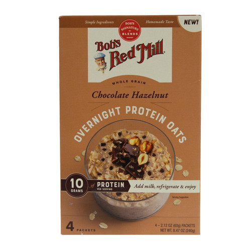 Chocolate Hazelnut Overnight Protein Oats 4/4-2.12oz