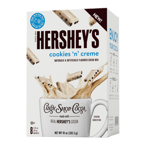 Hershey's Cookies 'N' Creme Cocoa Mix 6/8ct