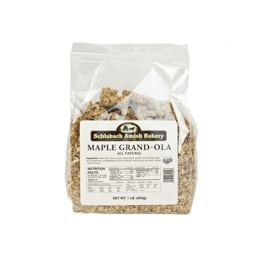 Natural Maple Grand-ola Granola 12/1lb