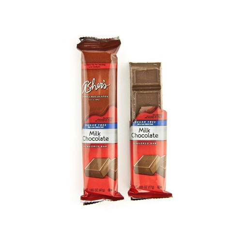 Milk Chocolate Bar, Sugar Free 12ct View Product Image