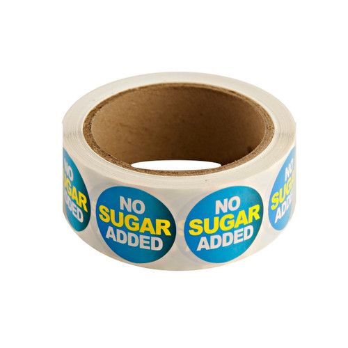 Blue "No Sugar Added" Label s 500ct View Product Image