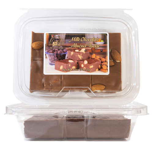 Milk Chocolate Almond Fudge 8/12oz