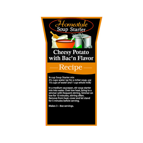 Cheesy Potato with Bac'n Flavor Soup Starter 15lb View Product Image