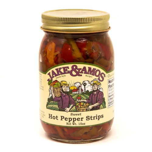 Sweet & Hot Pepper Strips 12/15oz View Product Image