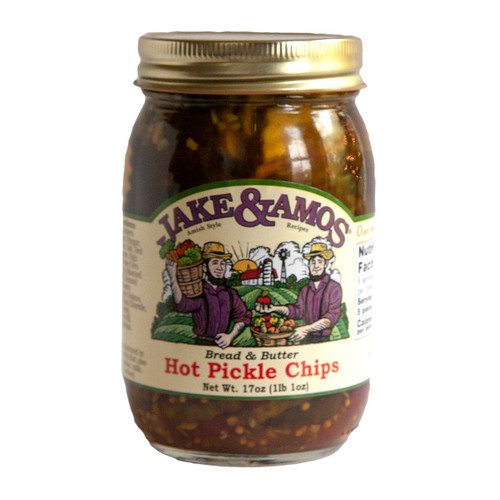Hot Bread & Butter Pickle Chips 12/17oz View Product Image