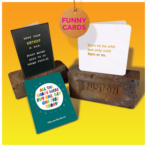 click here to shop our funny cards