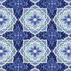 7578-77 Indigo || Bella Blue Birds