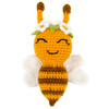 Crochet Kit - Brown and Yellow Bee