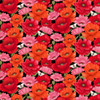 7763-98 Black-Red || Merry Poppies