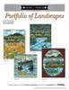 Portfolio of Landscapes Quilts #1-4