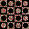 8150P-98 Black || Dots and Holes