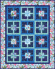 Hummingbird Messenger - Floral Lattice Quilt