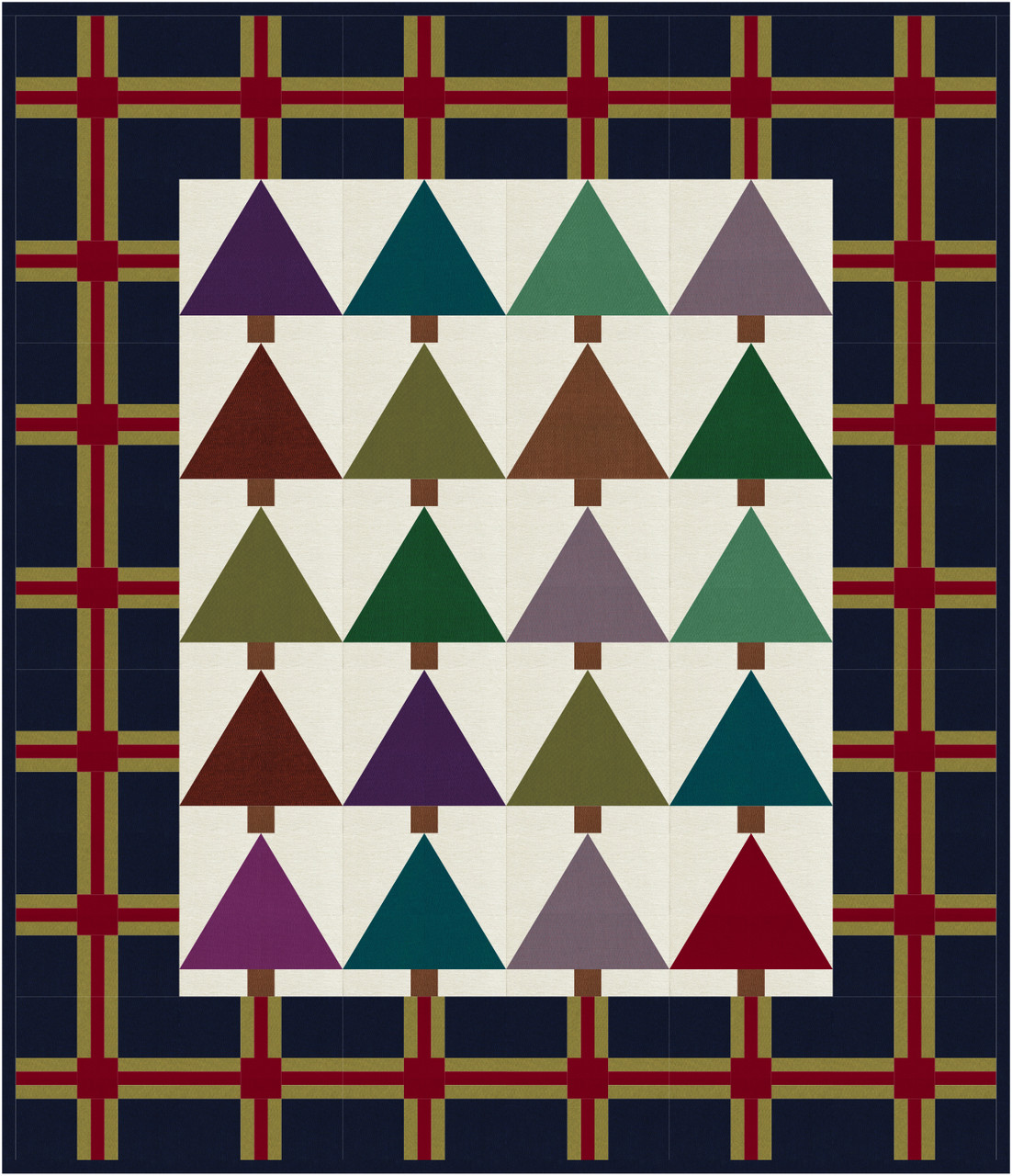 Peppered Cottons Lumberjack Forest Quilt Studio E Fabrics