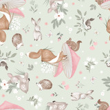 Sweet Woodland Minky