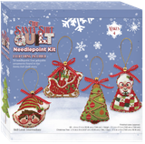 Santa Suit Craft -  Needlepoint