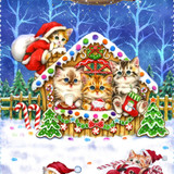 Kitten Christmas - Digital