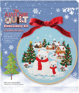 Santa Suit Craft - Embroidery