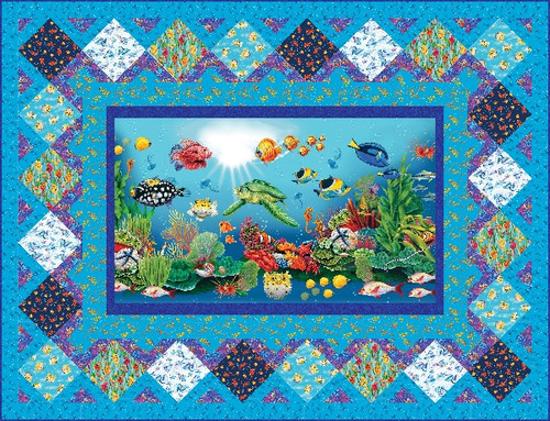 Coral Reef Quilt #1 Coral Reef Quilt #1