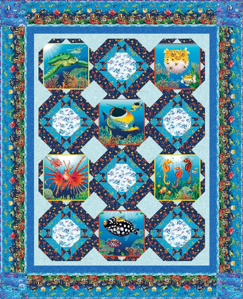 Coral Reef Quilt #2 Coral Reef Quilt #2