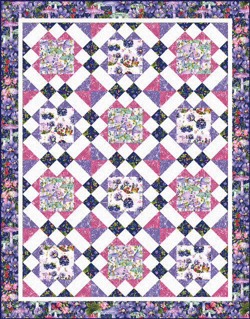 Minu and Wildberry Quilt #2 Minu and Wildberry Quilt #2
