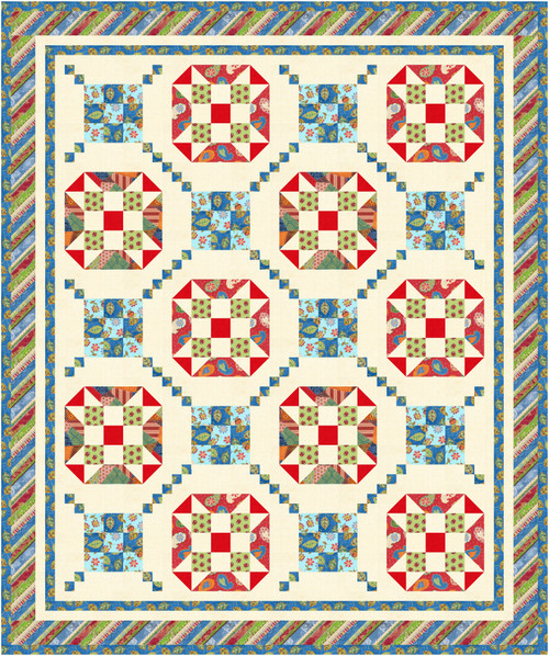Bug Bliss - Spring Creepers Quilt Bug Bliss - Spring Creepers Quilt