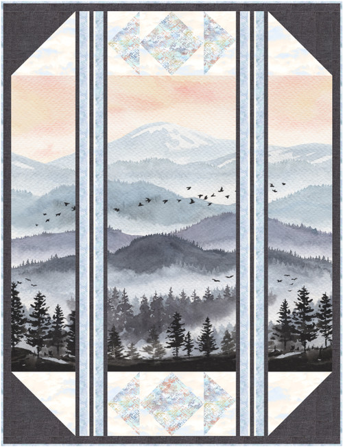 Point of View - Inside Out Quilt - Mountain Point of View - Inside Out Quilt - Mountain