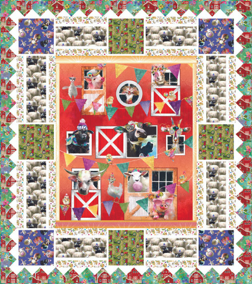Back to the Farm - Panel Quilt Back to the Farm - Panel Quilt