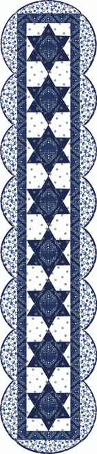 The Gift of Light - Shalom Table Runner The Gift of Light - Shalom Table Runner