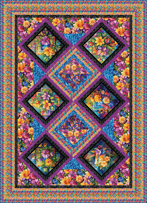 Flower Fusion - Flower Power Throw Flower Fusion - Flower Power Throw