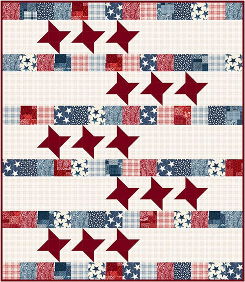 Pieces of America - Salute Quilt Pieces of America - Salute Quilt