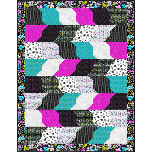 Sweet Licorice - Flowing Underground Quilt Sweet Licorice - Flowing Underground Quilt