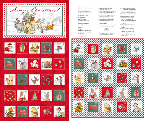 9113P-88 Red* || Christmas at Pooh Corner