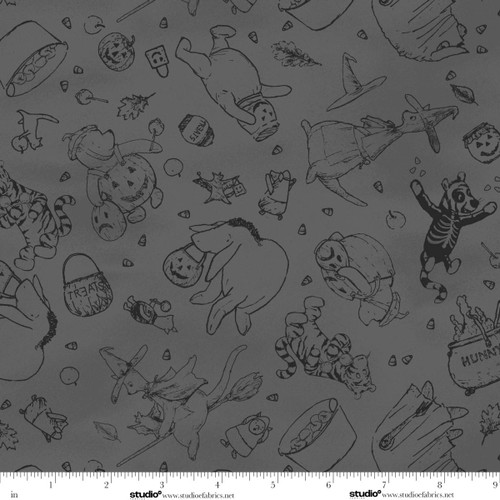 9133-90 Charcoal || Haunted Acre Wood