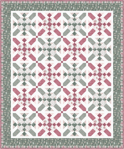 Just a Dusting - Christmas Peace Quilt