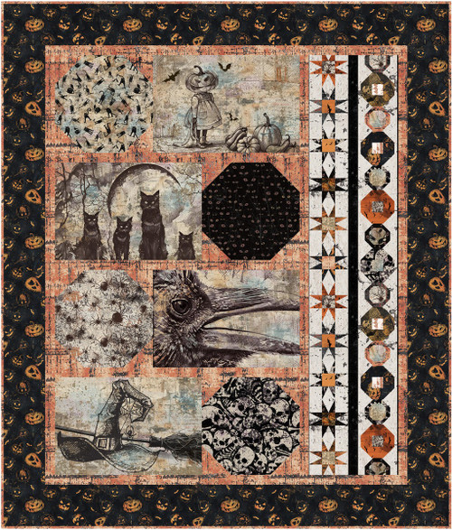 Scary Spice - Postcards Quilt Scary Spice - Postcards Quilt