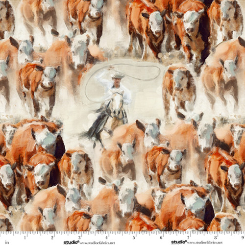 9226-35 Brown || Cattle Drive