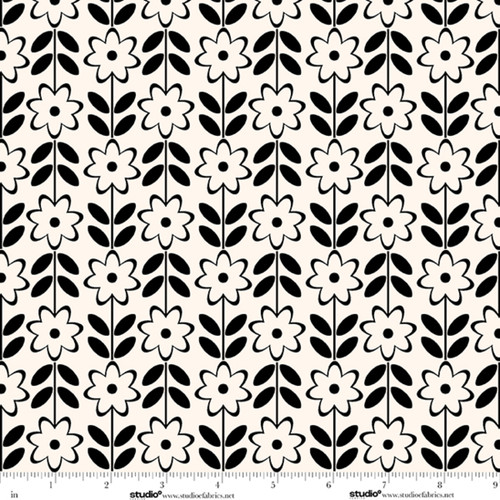 9151-39 Porcelain/Ebony || Monochrome Muse