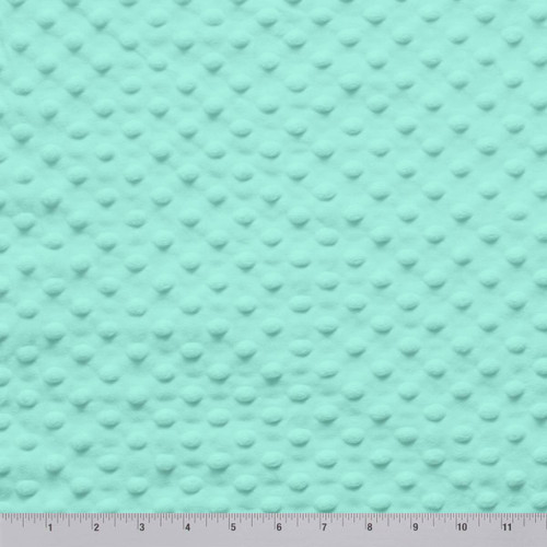 MINKY DOT - 58/60" ROBIN'S EGG