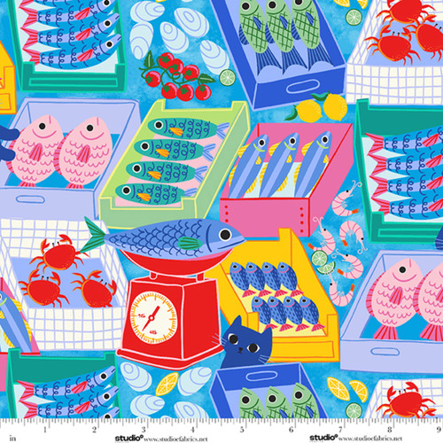 9538-77 Cyan || Fishy Business