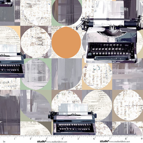 9398-94 Charcoal/Multi || Word Salad