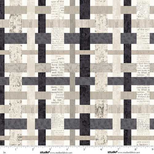 9401 Charcoal/Off White || Word Salad