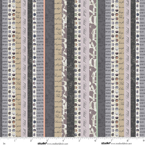 9403-94 Charcoal/Multi || Word Salad