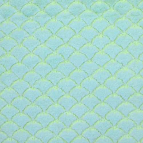 Pastel Neon Yellow/Pastel Neon Blue || Baby Modo Minky