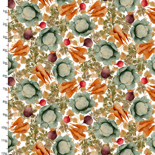 24893 WHITE || Bunny Blooms Garden