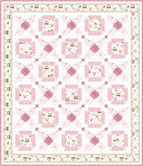 Ten Little Piggies - On The Bias Quilt