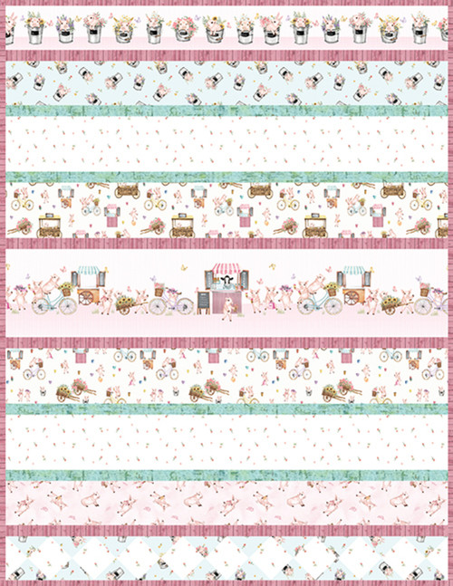 Ten Little Piggies - This Little Piggy Quilt
