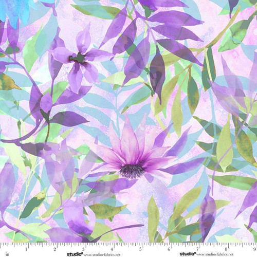 9581-55 Purple Multi