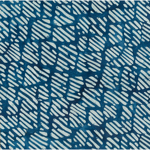 2457 Sapphire || Denim Wash Batiks