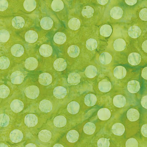 2283 Lime || Big Spot Batiks