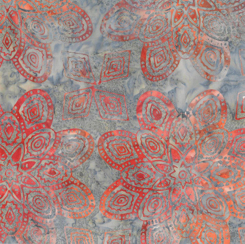 1502 Gray || Fire Batiks